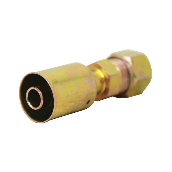 A & I Products Fitting, Straight Compression (Repairs English Tubing) Steel Beadlock 4" x1.5" x1.5" A-461-3281 - main